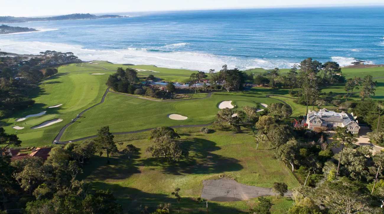 There is currently property for sale on Pebble Beach