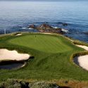Few holes are as picture perfect as the par-3 7th at Pebble Beach.