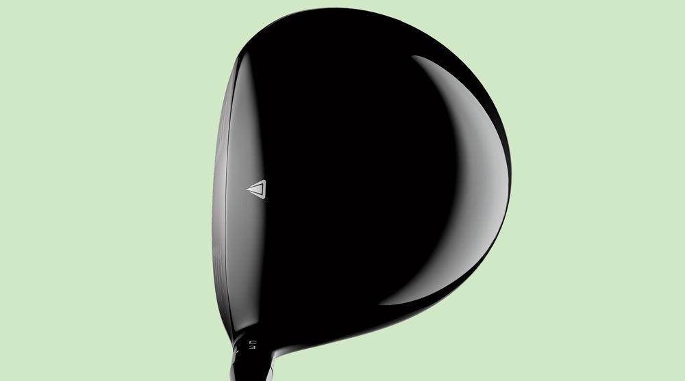 A view of the crown on the Titleist TS4 driver.