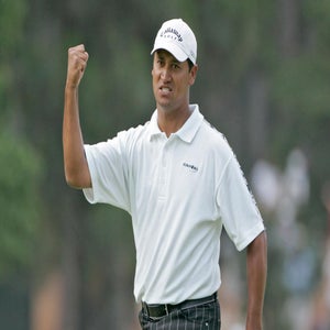 Michael Campbell during the final round of the 2005 U.S. Open at Pinehurt No. 2.