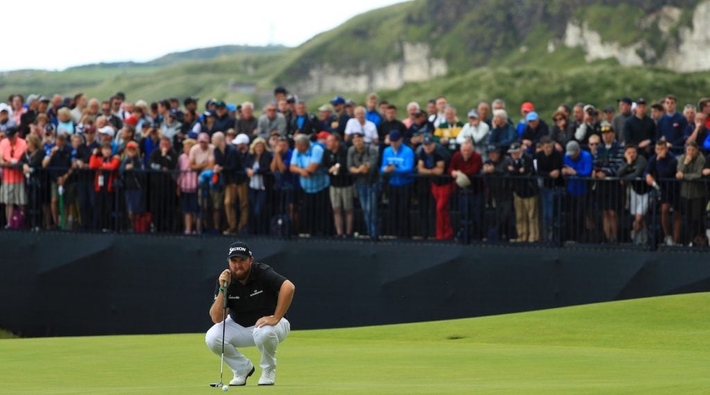 Shane Lowry has plenty of support behind him.