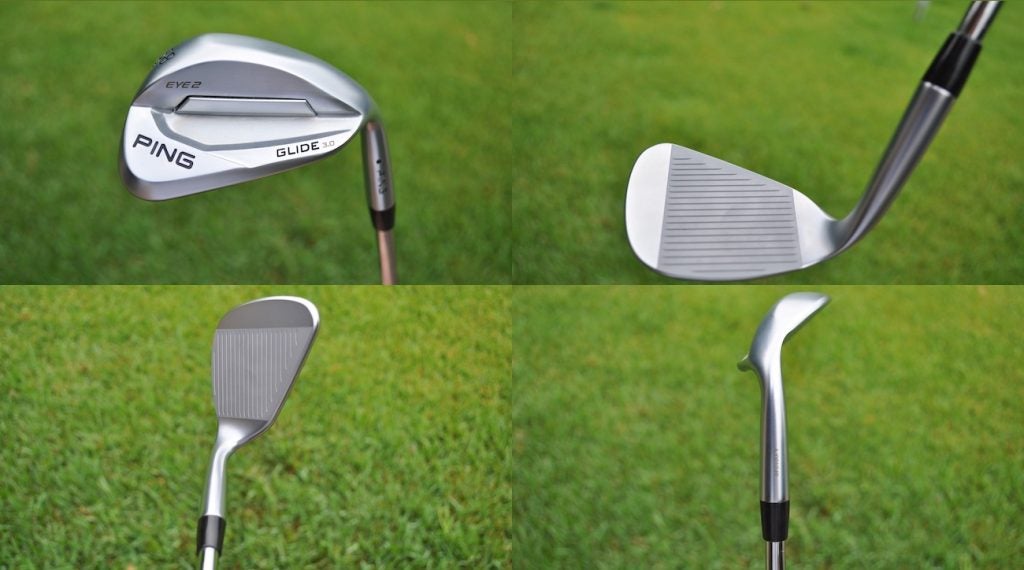Ping's Glide 3.0 Eye2 sole grind from every angle. 