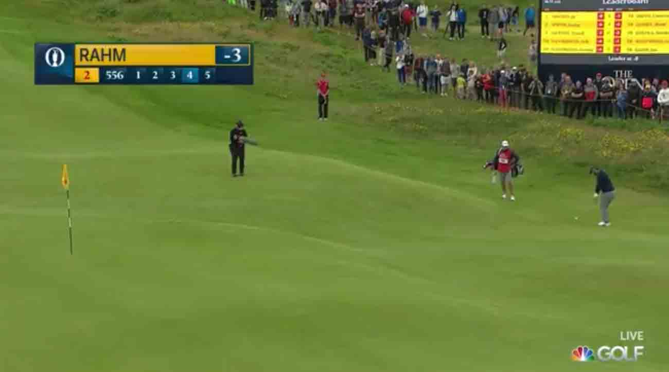 Rahm's fourth shot at No. 2.