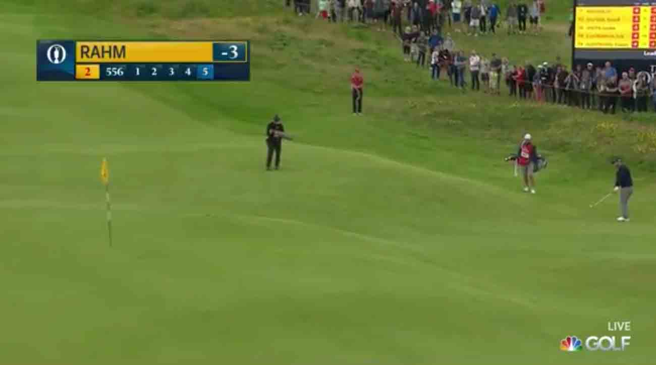 Jon Rahm's fifth shot at No. 2.