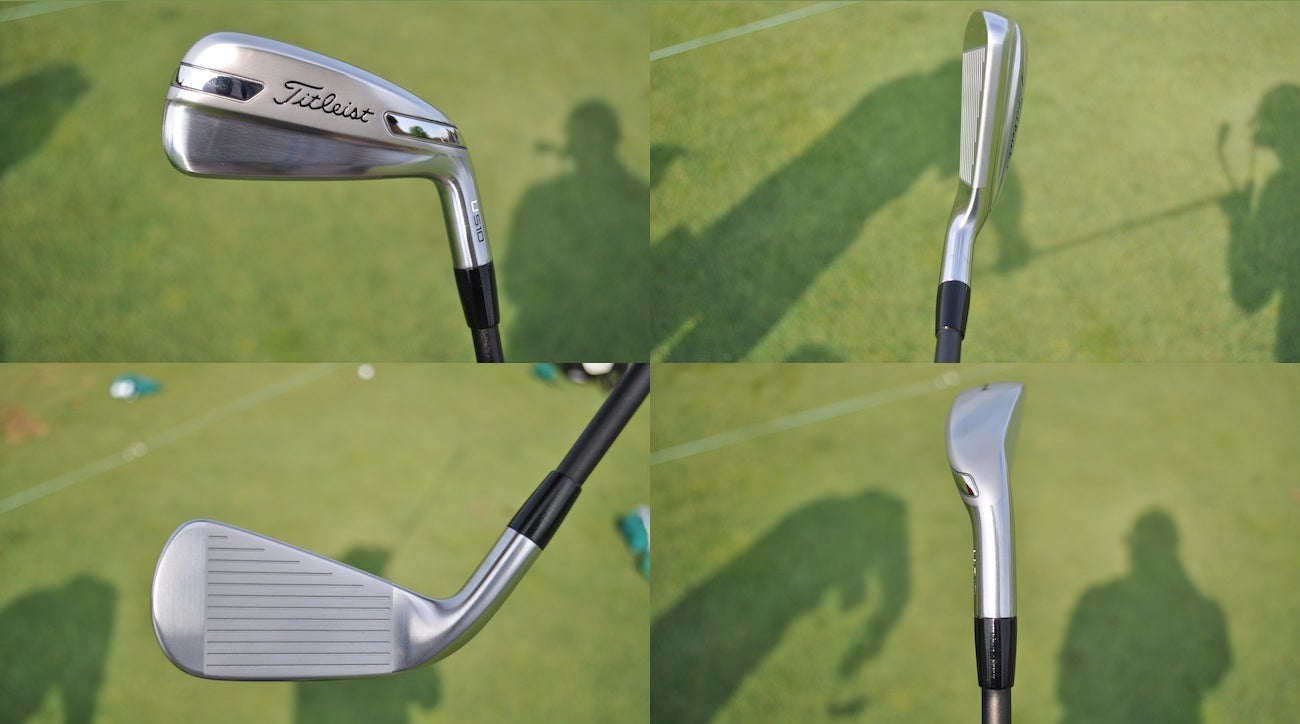 Titleist's U510 utility iron from every angle.