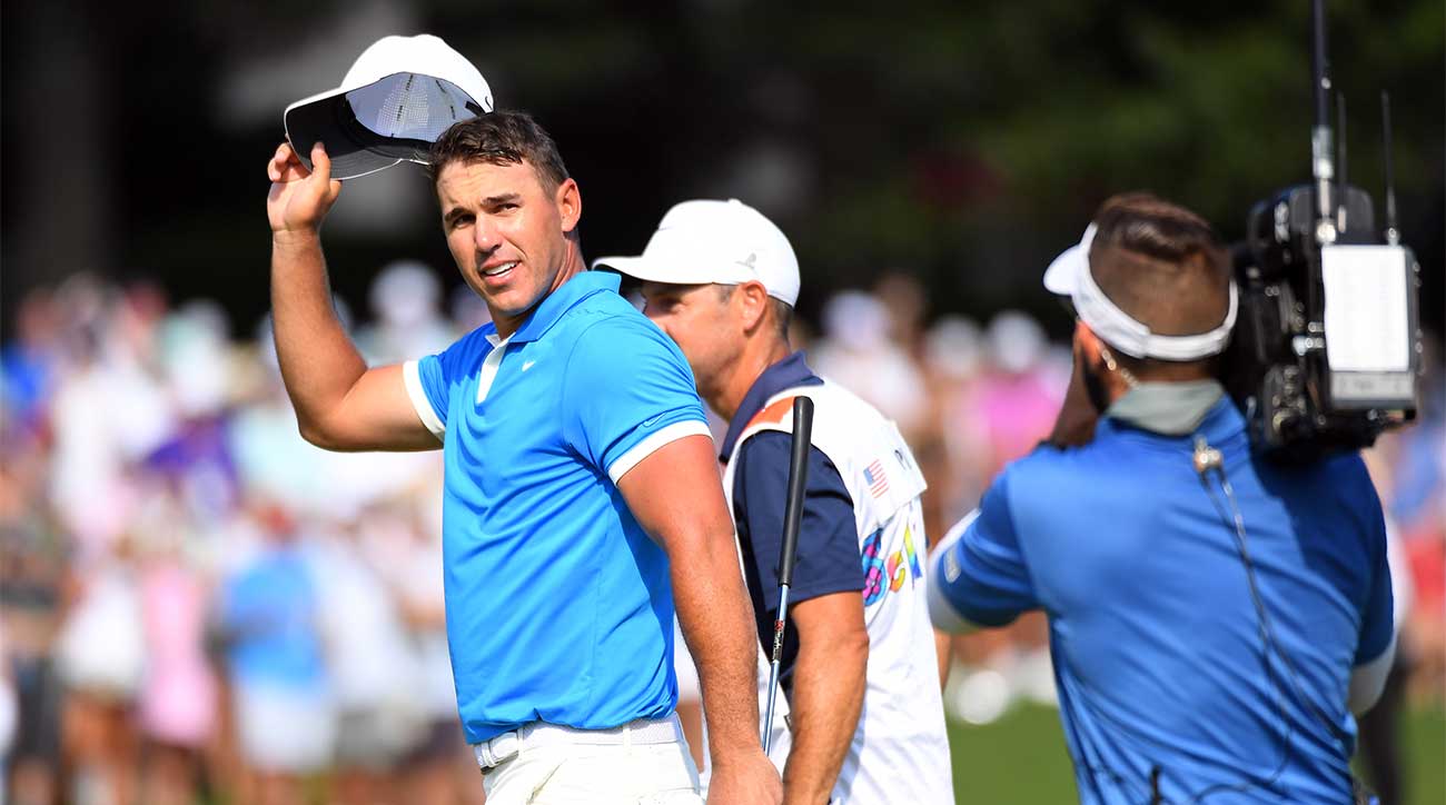 brooks koepka tee time today