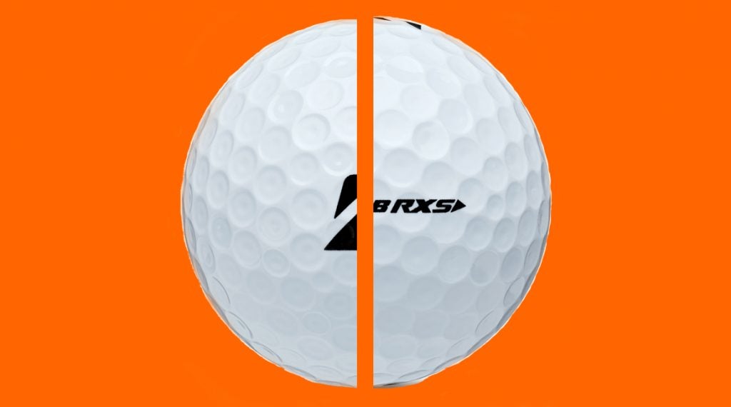 Tiger Woods' Bridgestone golf ball