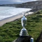 The Claret Jug at Royal Portrush Golf Club.