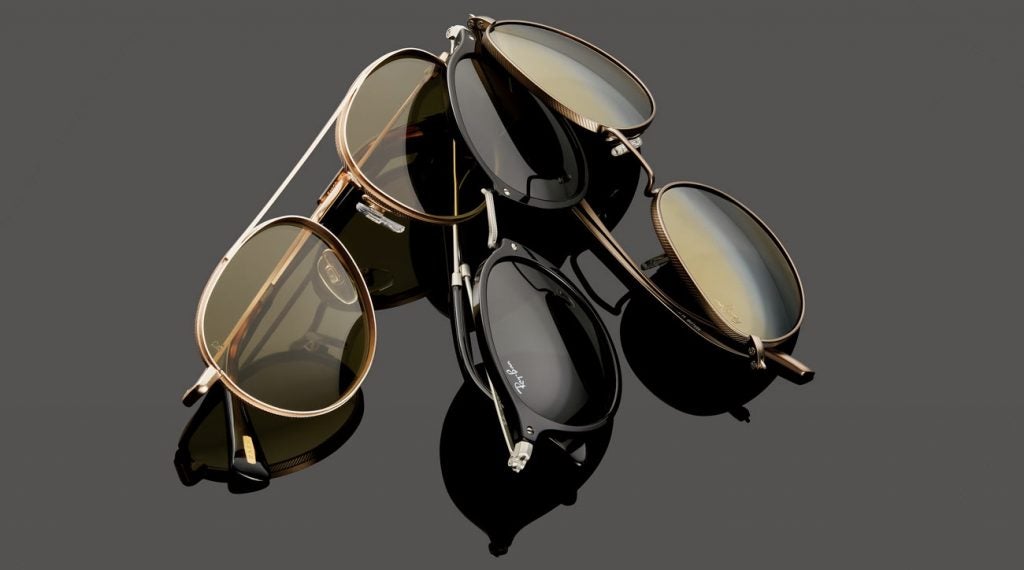 From left to right: Raen Aliso sunglasses, Ray-Ban Round Fleck sunglasses, Maui Jim Nautilus sunglasses.