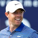 Rory McIlroy looks on at the 2019 Scottish Open.