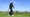 Tiger Woods walks Royal Portrush during a practice round ahead of the 2019 Open Championship.