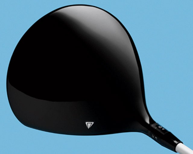 A view of the Titleist Ts1 driver's crown.