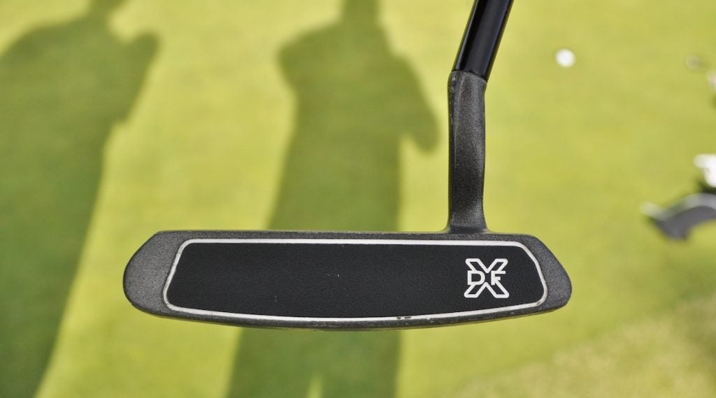 Tommy Fleetwood's caddie, Ian Finnis, picked up the putter as a gift for his boss. 