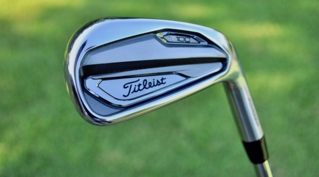 Justin Thomas' Titleist T100 4-iron.  