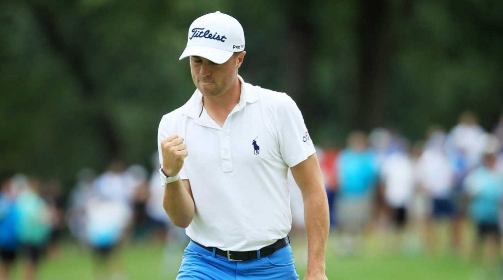 Justin Thomas claimed his 10th Tour victory with a four-shot win at the BMW Championship. 