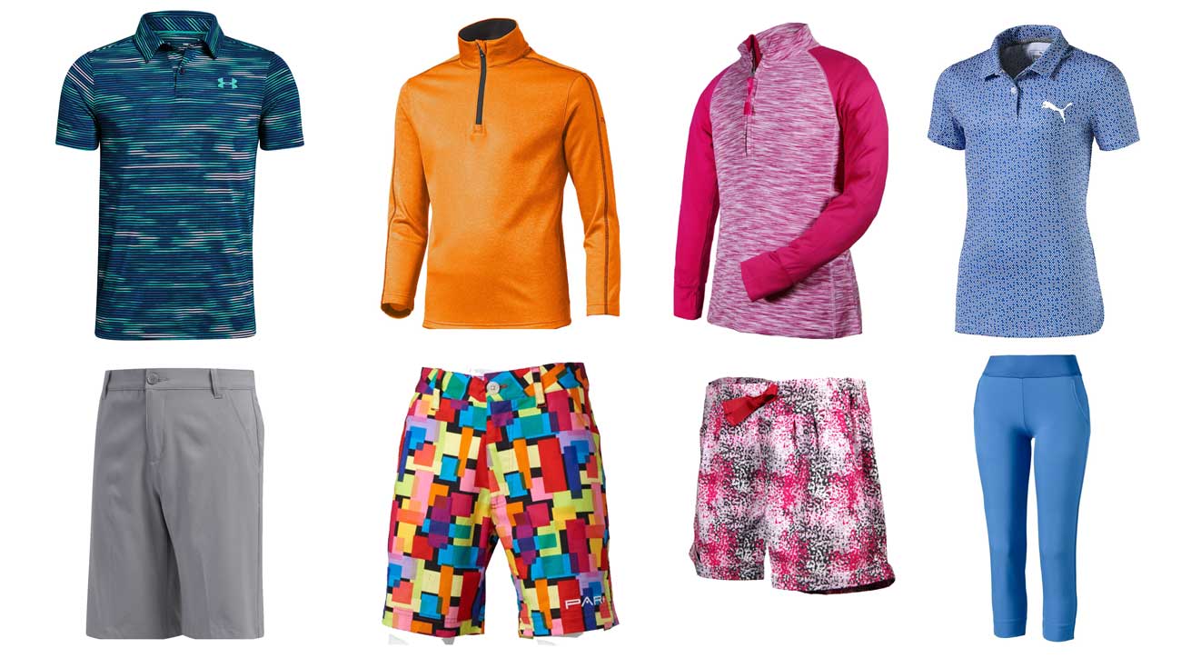 Looking for kids' golf clothes? Here 