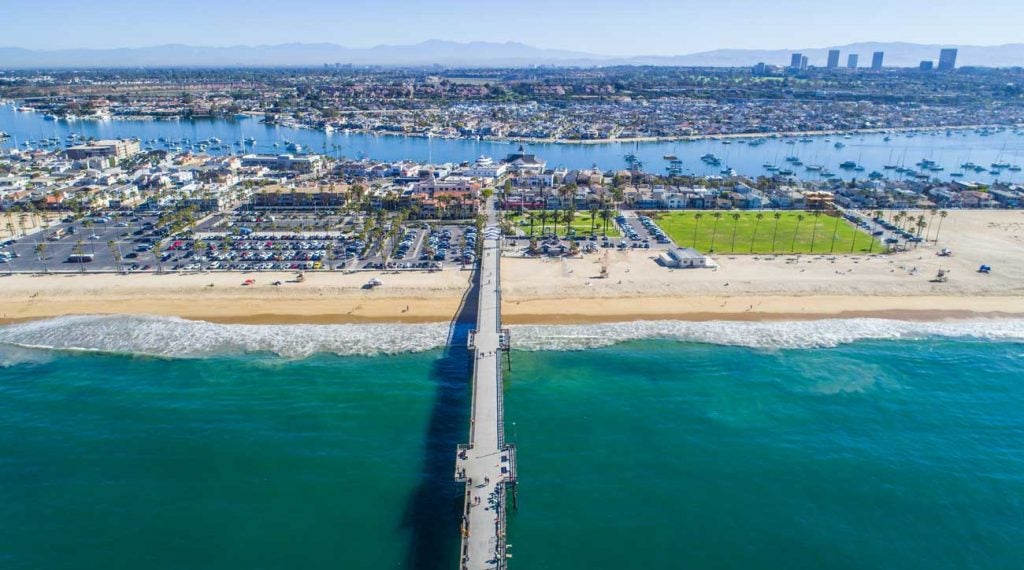 Newport Beach aerial