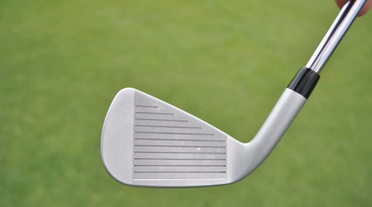 A face-on look at Moore's 0311 ST irons. 