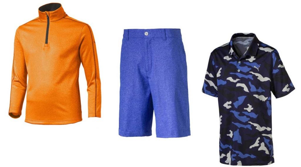 puma golf clothes for boys
