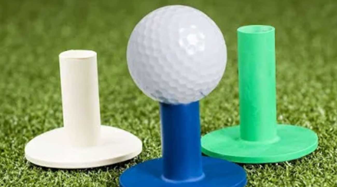 Rules Guy: Can I use a rubber, driving-range style tee during a round?