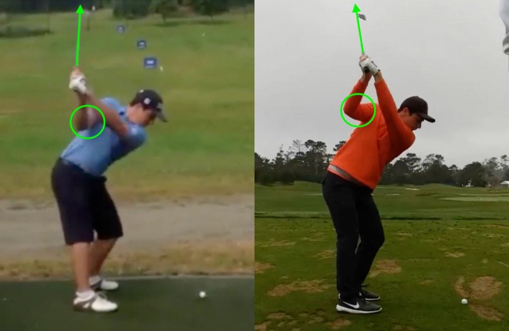 Viktor Hovland Shares Video Of His Sh Y Old Golf Swing