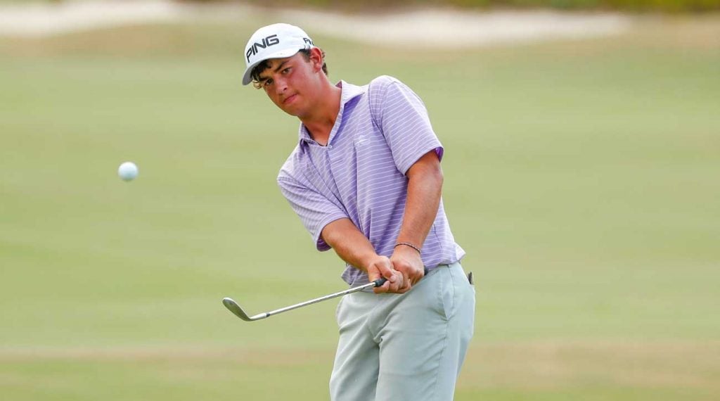 Cohen Trolio has made it very clear, he doesn't need a 60-degree wedge to get up-and-down all around Pinehurst.