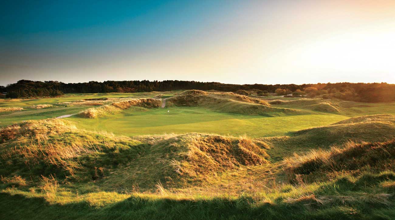 Formby Golf Club in Merseyside, England.