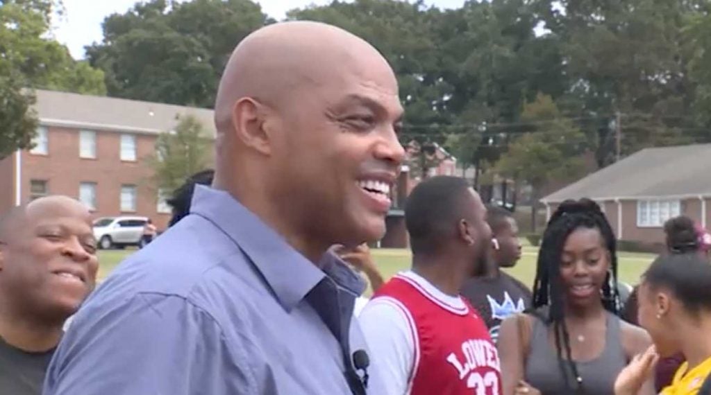 Charles Barkley has a message for people hating on his golf swing from afar.