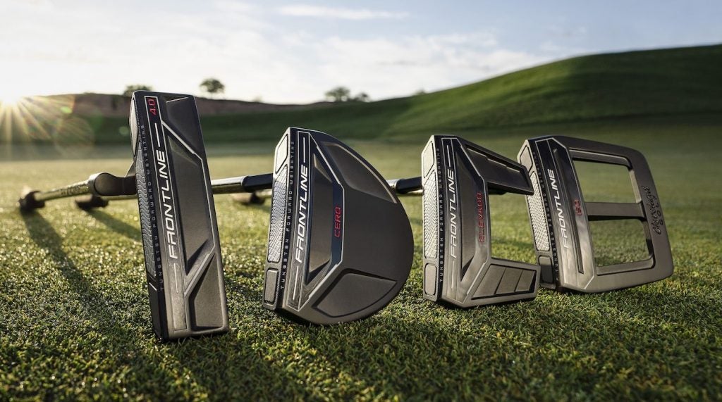Cleveland's Frontline putters come in four different head shapes.
