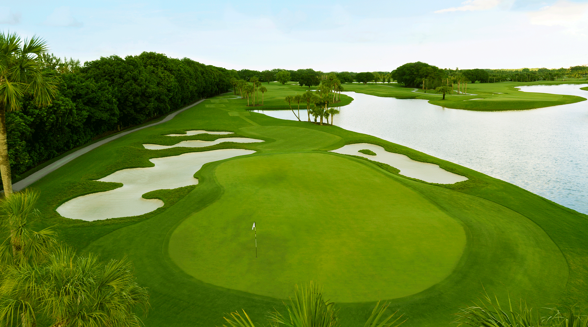 The scenic Golden Palm course at Doral.