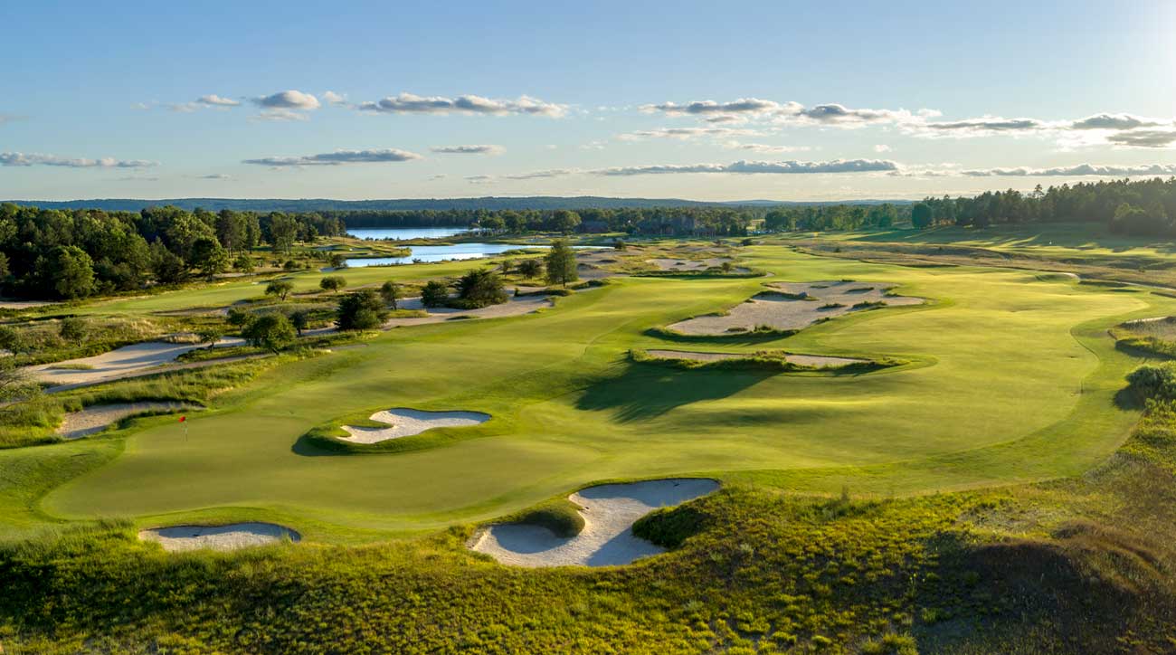 Forest Dunes' The Loop is one of only two reversible 18-hole courses in the U.S.