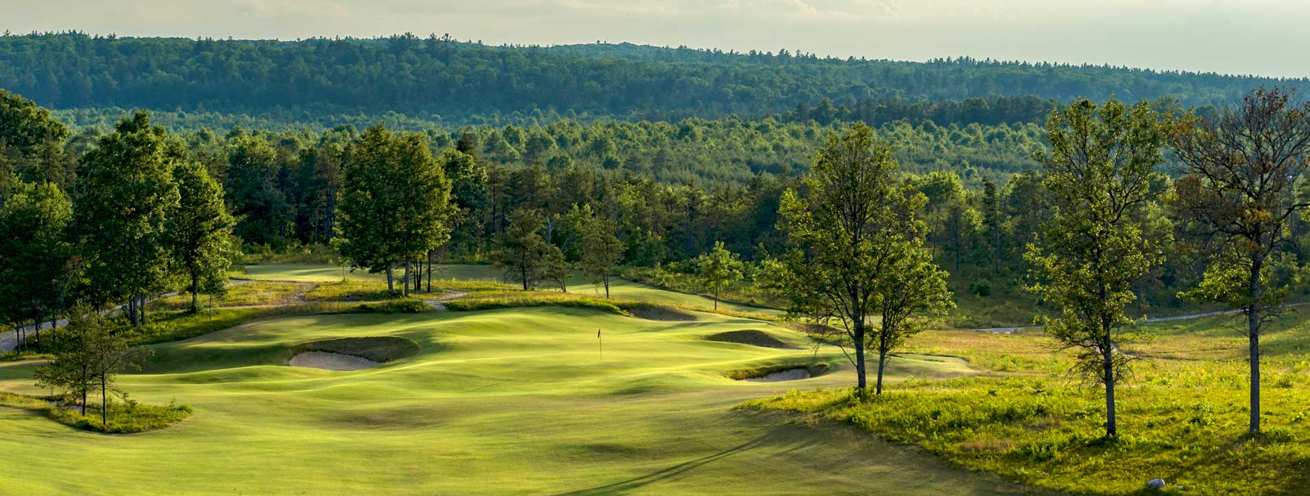 Forest Dunes' The Loop is one of only two reversible 18-hole courses in the U.S.