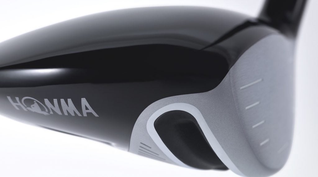 Honma's double slot technology allows the entire face to flex at impact. 