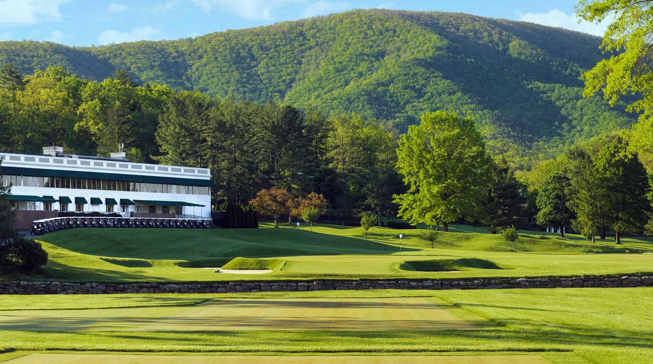greenbrier 18th hole