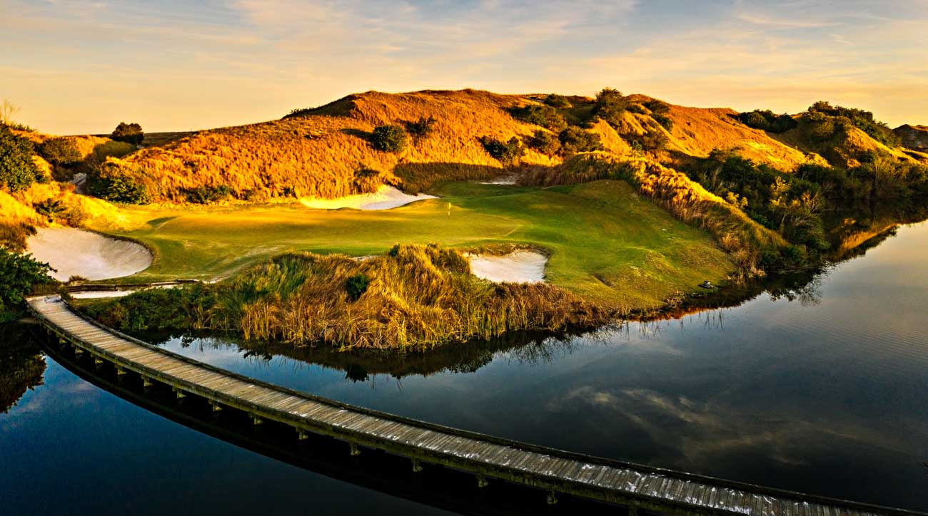 The Blue course at Streamsong Resort