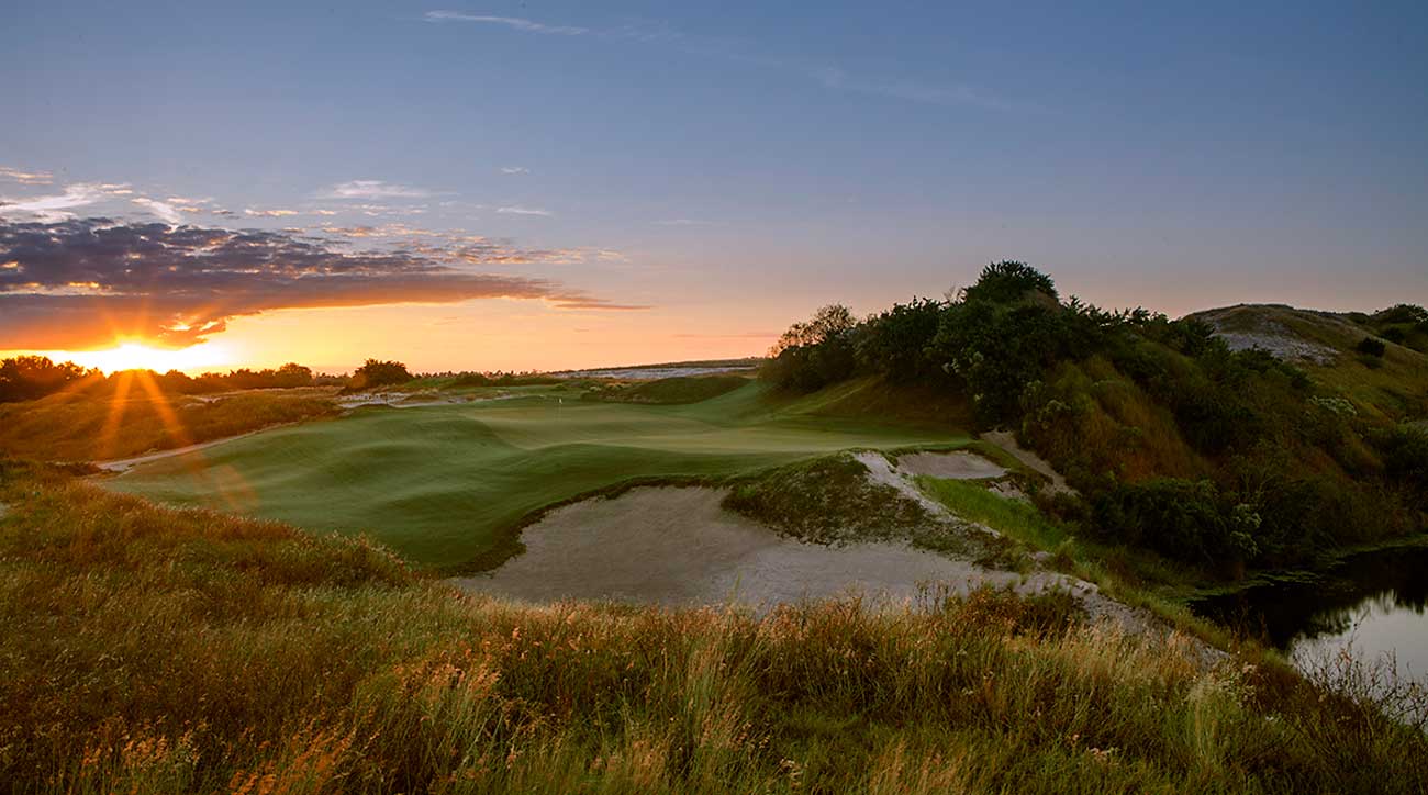 Streamsong's Red Course is designed by Bill Coore and Ben Crenshaw.