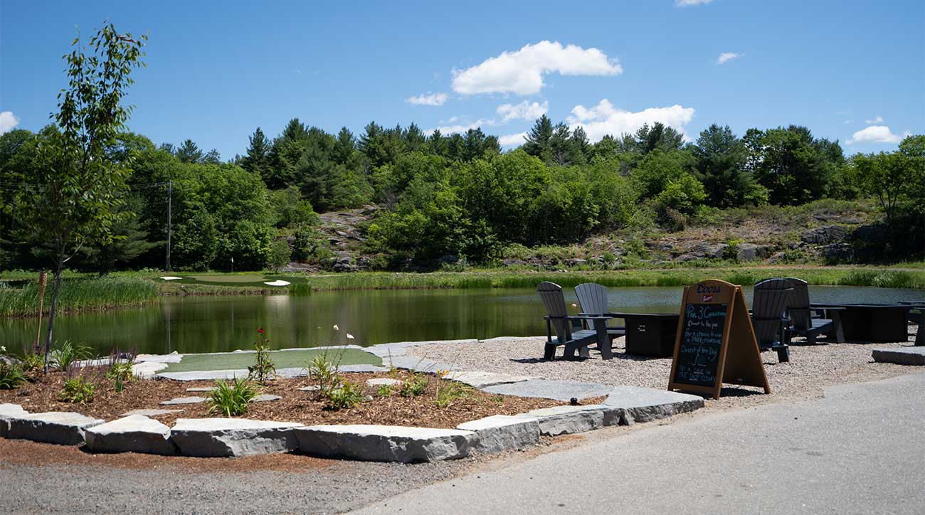 Taboo Muskoka Resort & Club's par-3 golf course.