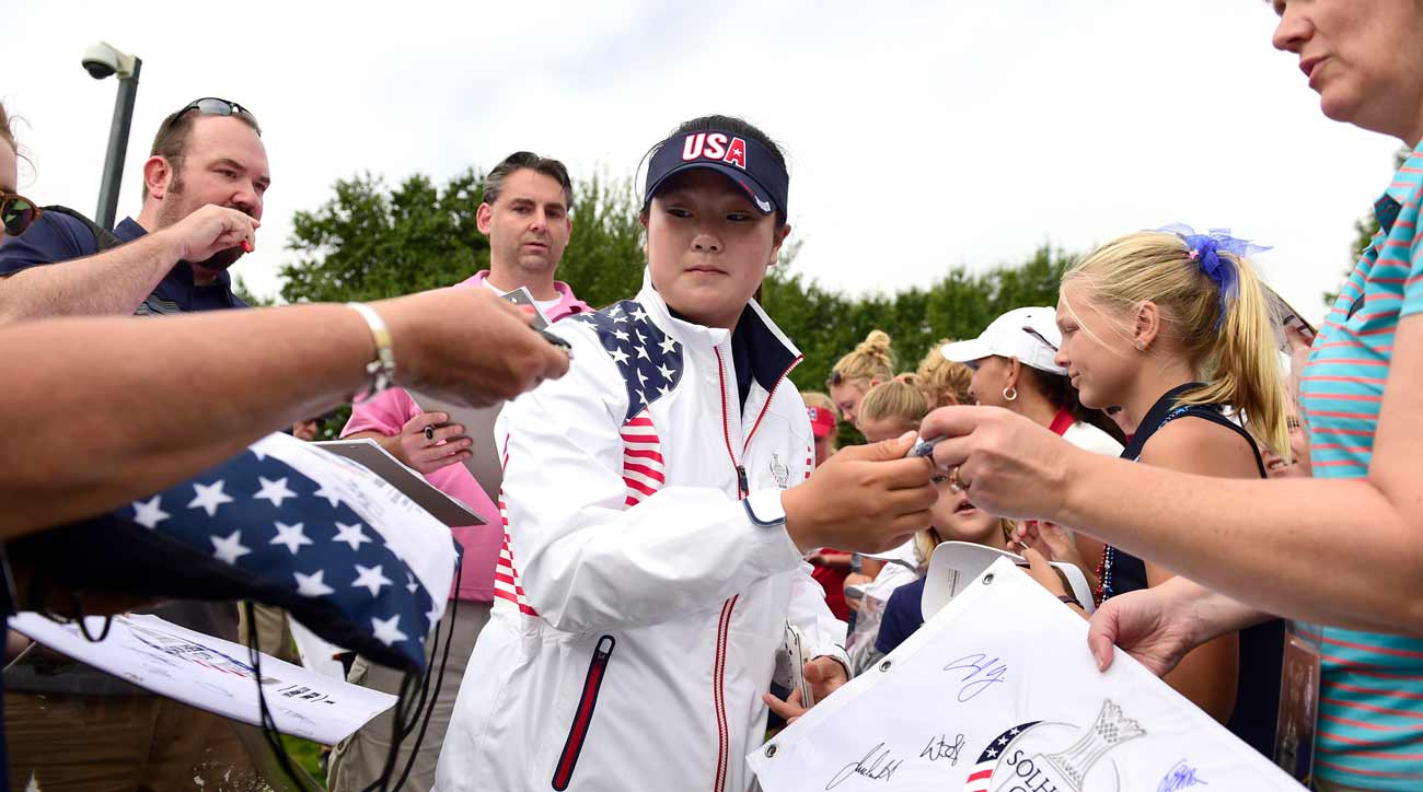 Solheim Cup member Angel Yin