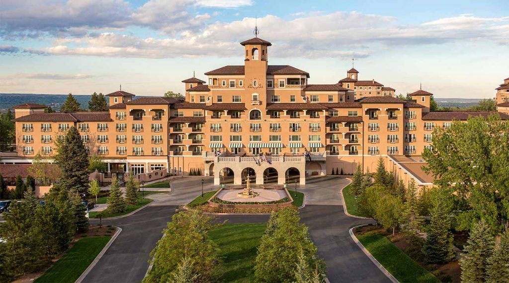 A view of The Broadmoor in Colorado Springs, Colo.