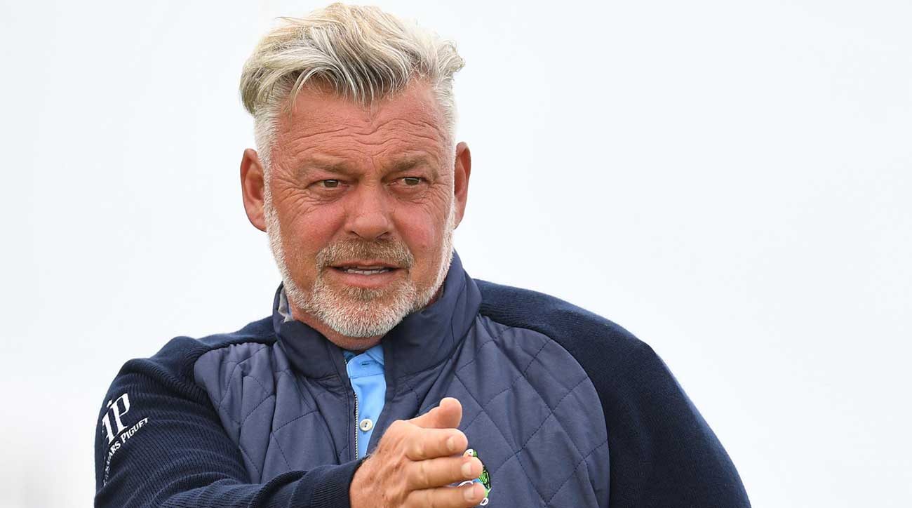 Darren Clarke at the 2019 Open Championship.