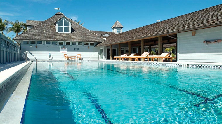 A pool at Gasparilla Inn and Club.