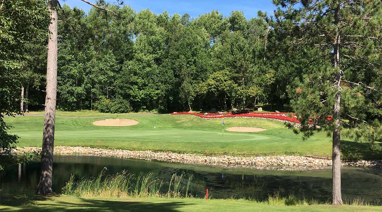 There are 27 holes at The Pines (above) and 18 holes at The Preserve.