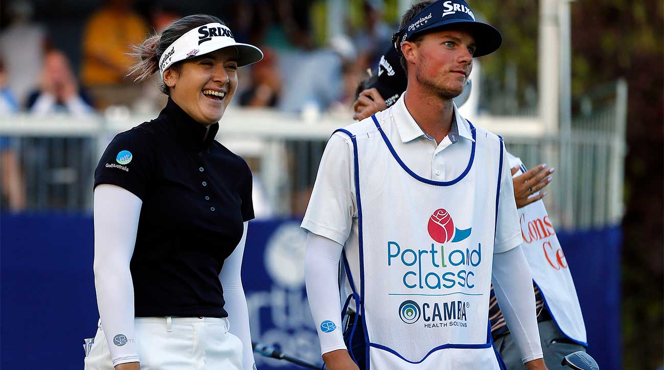 Hannah Green was all smiles after her win in Oregon.
