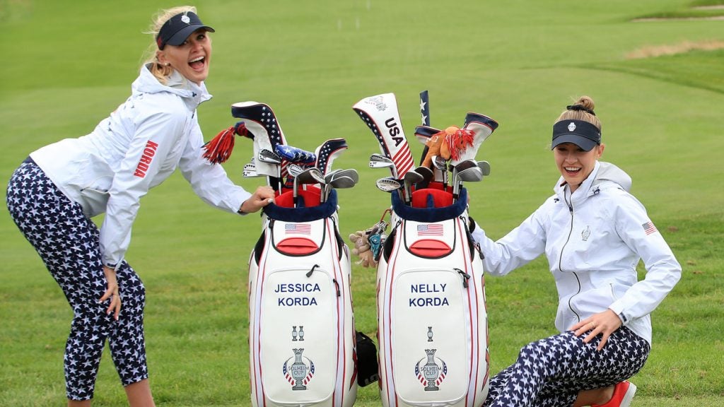 The Korda Sisters will surely play together during the Solheim Cup this weekend. 