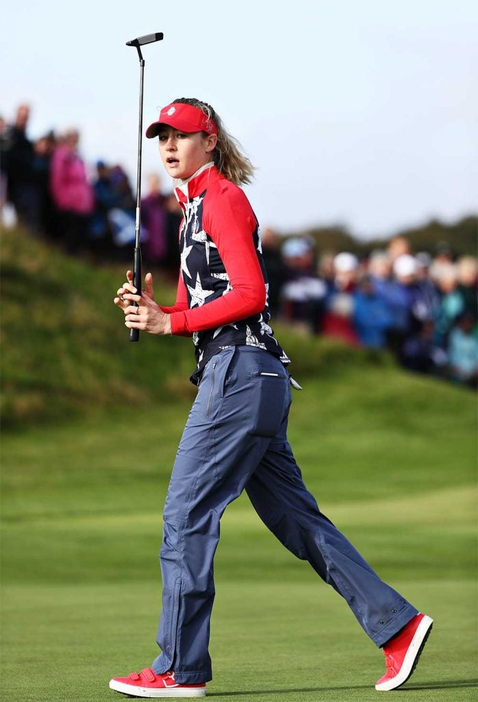 Nelly Korda might have been a Solheim Cup rookie, but she played beautiful golf all week.