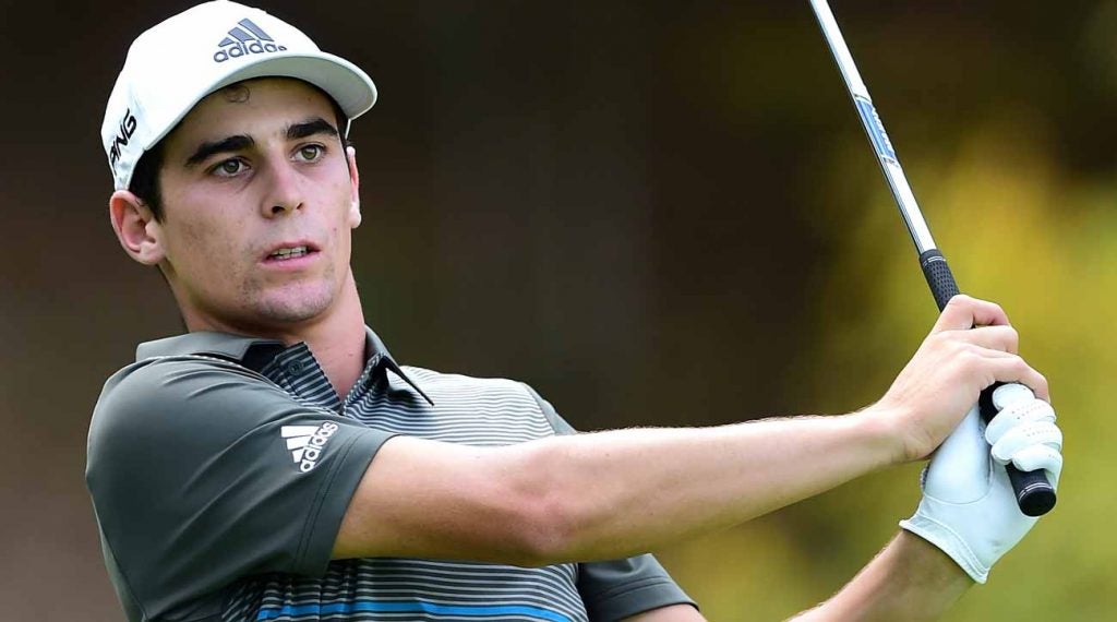 Joaquin Niemann holds the lead heading into the final round at the Greenbrier