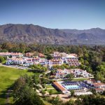 An aerial view of the Ojai Valley Inn & Spa.