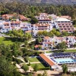 An aerial view of the Ojai Valley Inn & Spa.