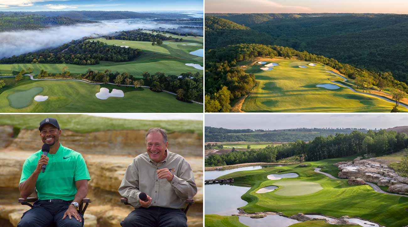 Tiger Woods on vision behind first public golf-course design, Payne's Valley