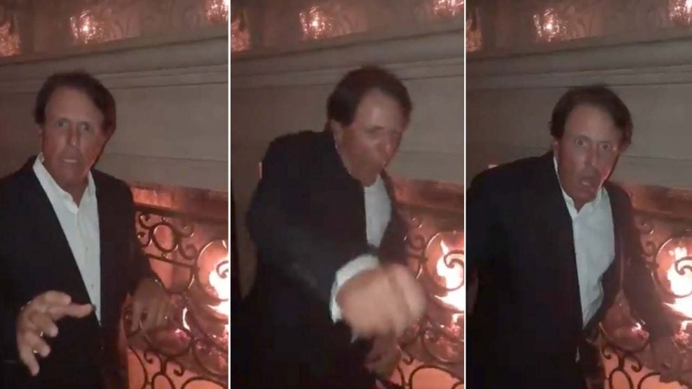 Phil Mickelson Reveals the Weirdest Incident He’s Ever Seen at a PGA Tour Event